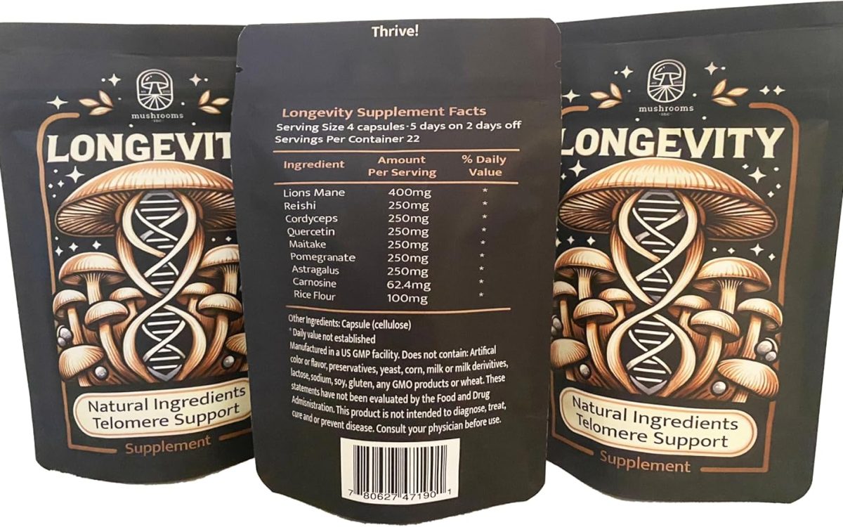 Longevity by Mushrooms Inc: A Revolutionary Blend for Optimal Health and Vitality